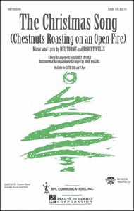 The Christmas Song SAB choral sheet music cover Thumbnail